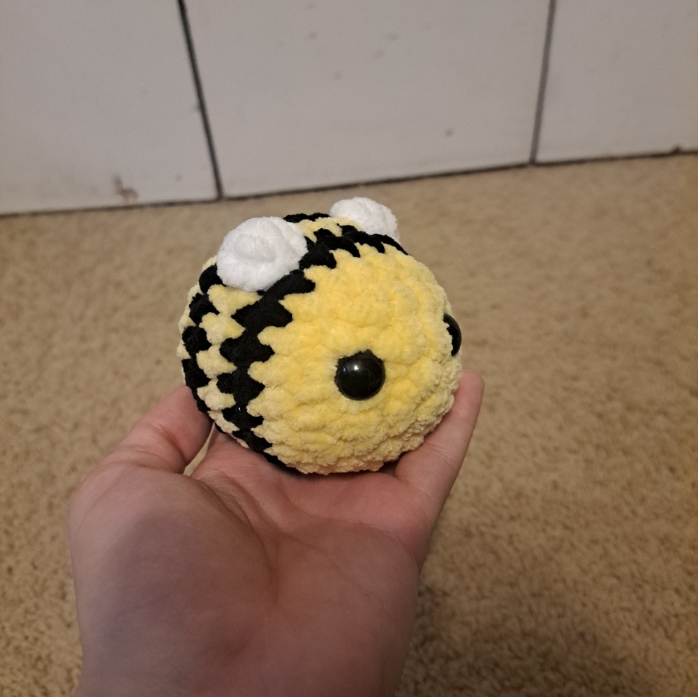 Hand Crocheted Bee - Picture 2 of 3
